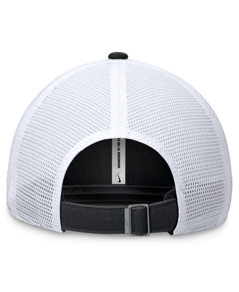 Men's Black Miami Marlins Club Trucker Adjustable Hat