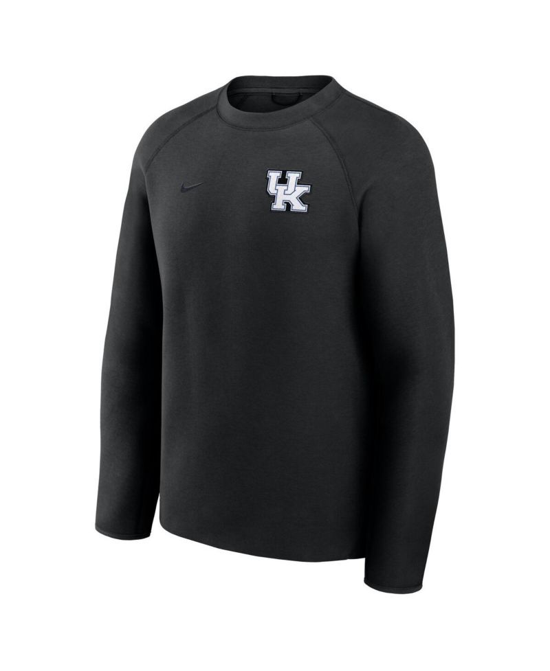 Men's Black Kentucky Wildcats Tech Fleece Raglan Sweatshirt