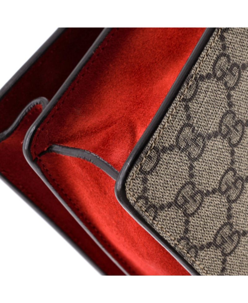Small Dionysus Bag GG Coated Canvas