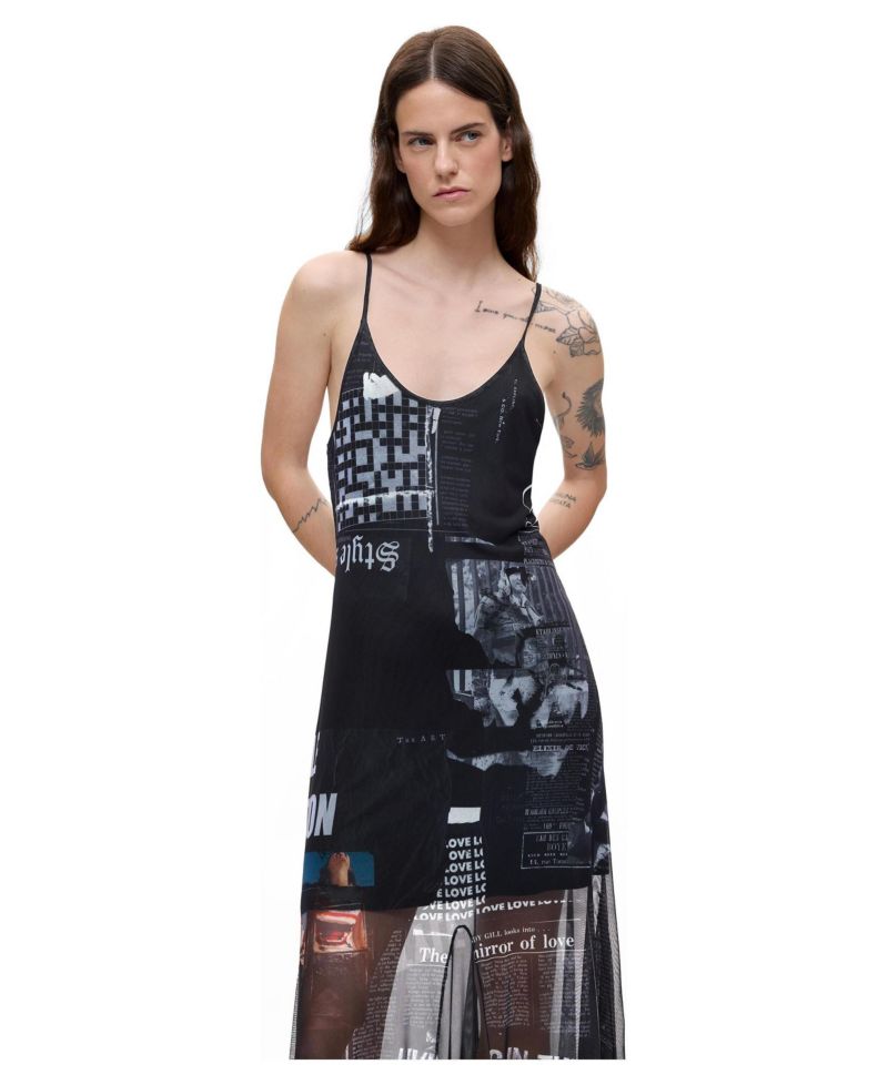 Women's Printed Strappy Dress