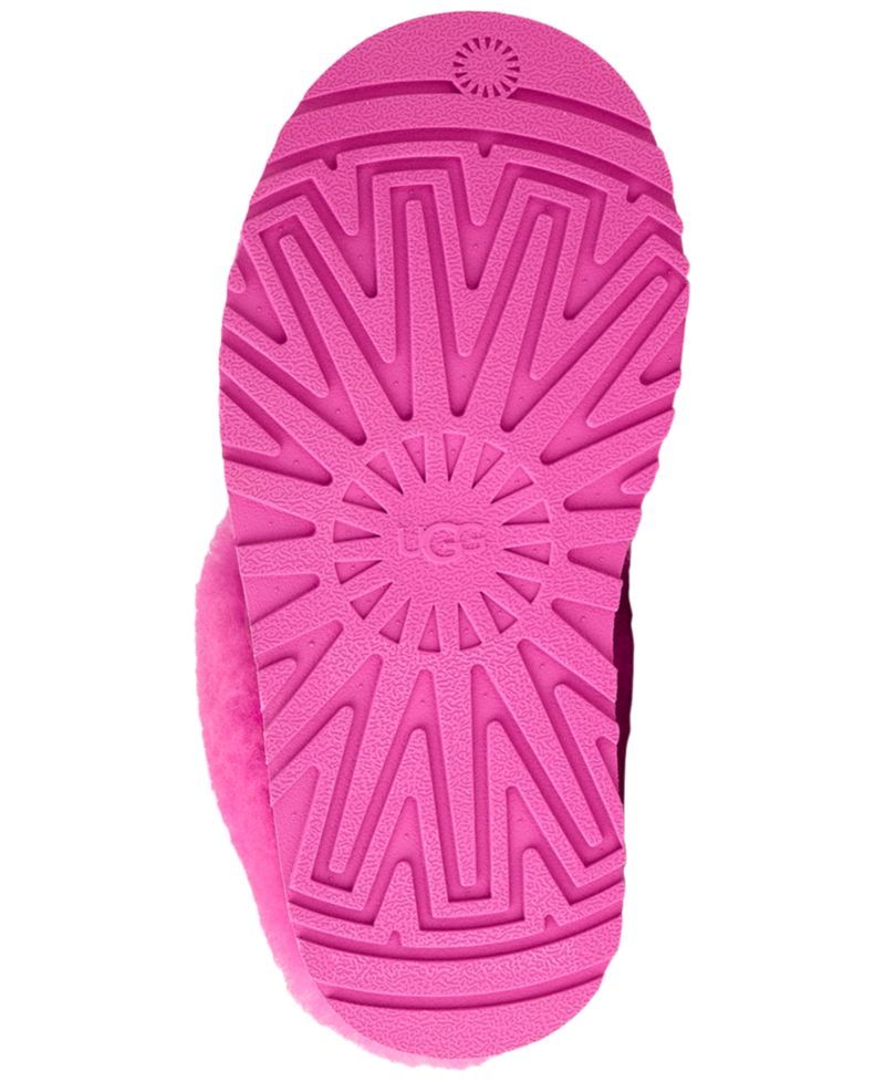 Kids Round Toe Disquette Slippers
