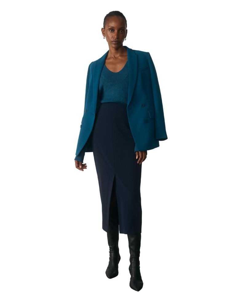 Women's Oliena High-Waisted Pencil Midi Skirt