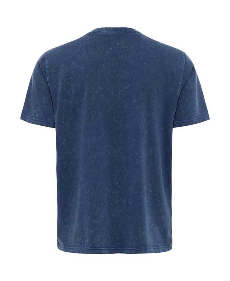Men's and Women's Blue Orlando Magic Rock Roll Collection Angus Premium Mineral Wash T-Shirt