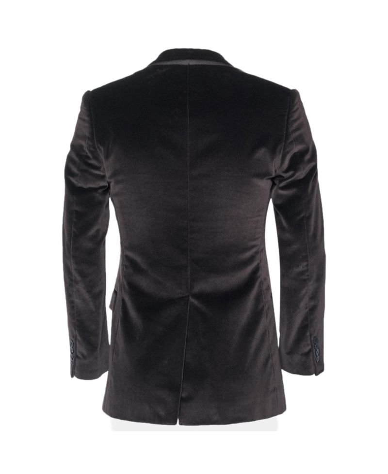 Men's Velvet Regular Fit Blazer