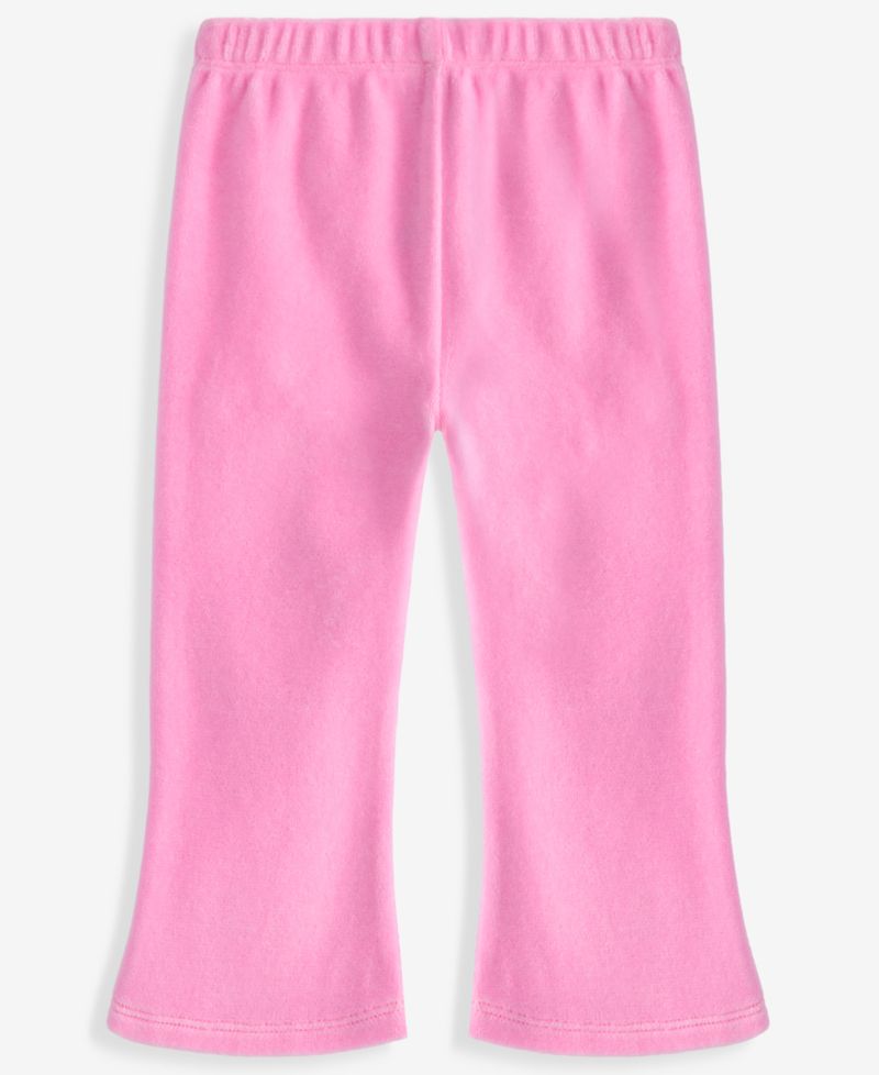 Baby Girls' 3M-24M Mix & Match Velour Flare-Leg Pants