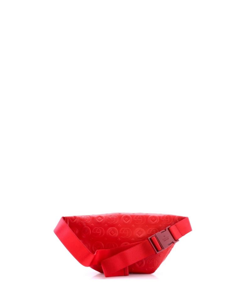 Kids' Embossed-Leather Belt Bag