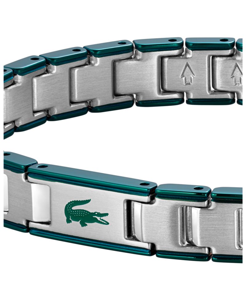Men's Metropole Edge Two-Tone Stainless Steel Bracelet