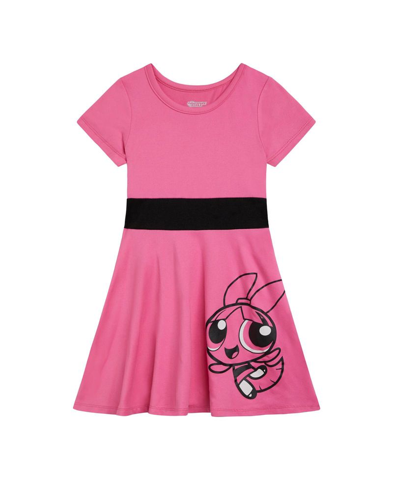 Toddler Girls The Powerpuff The Powerpuff Cosplay Dress to (2T - 14-16