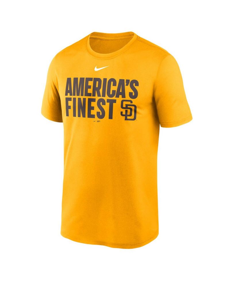 Men's Gold San Diego Padres Local Legend Performance T-Shirt
