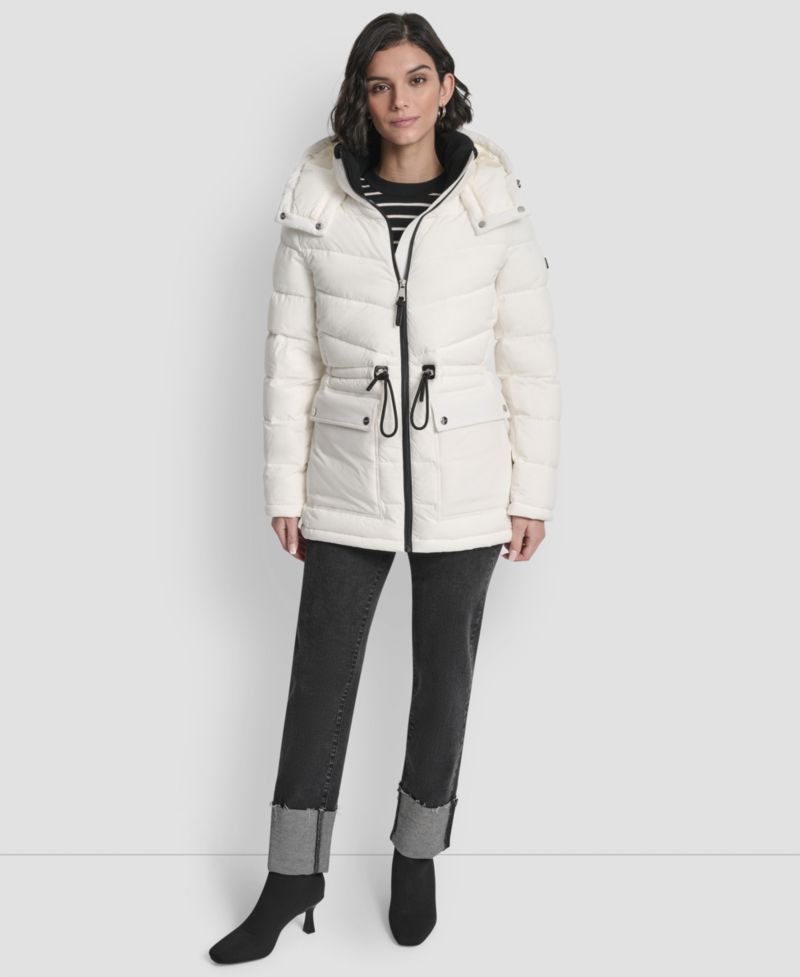 Women's Shine Hooded Anorak Puffer Coat