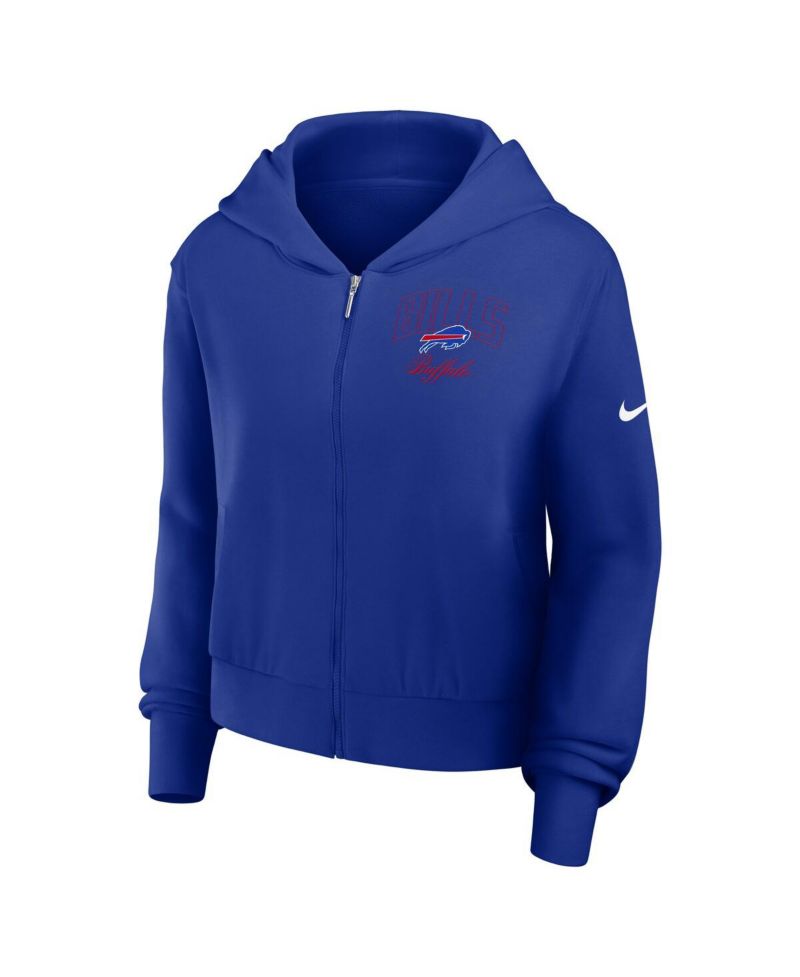 Women's Royal Buffalo Bills Primetime Full-Zip Hoodie