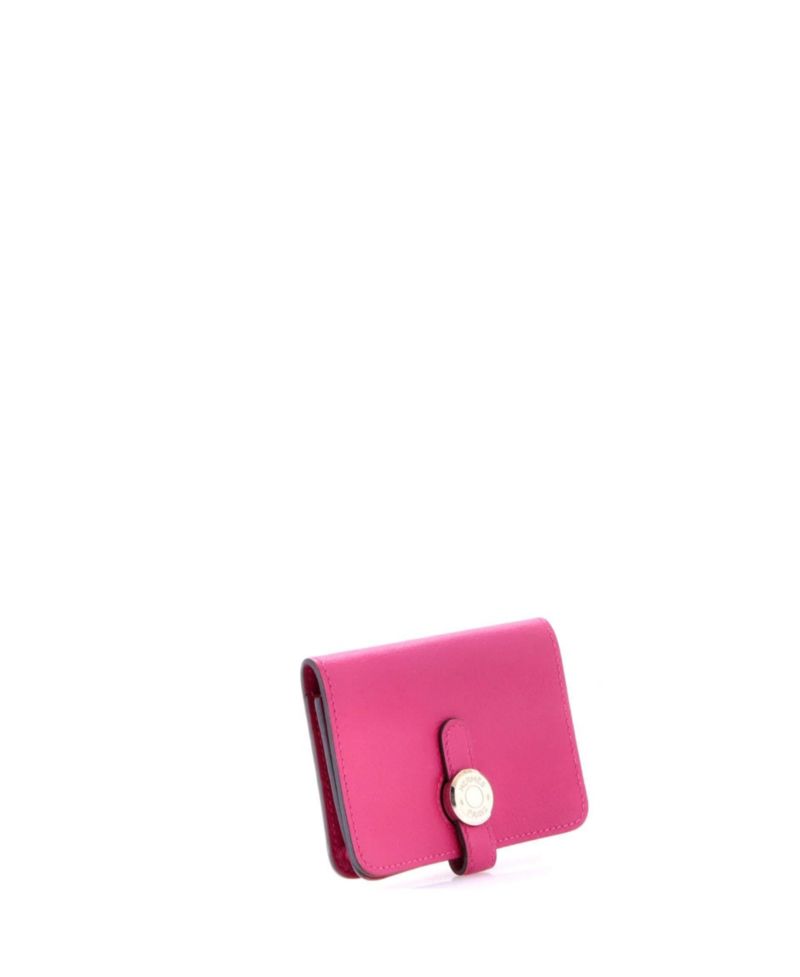 Pre-Owned HERMES Pre-Owned Hermes Dogon Card Holder Evercolor
