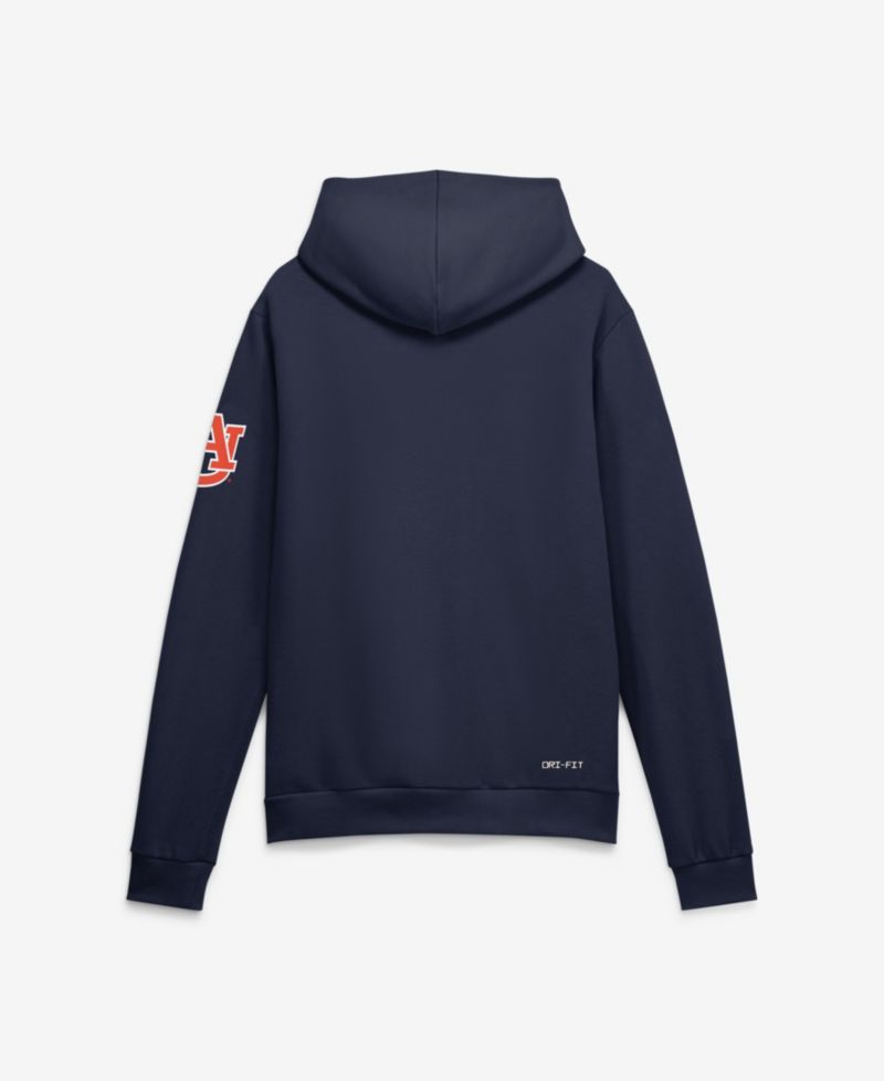 Men's Navy Auburn Tigers 2026 Sideline Standard Issue Dri-FIT Hoodie