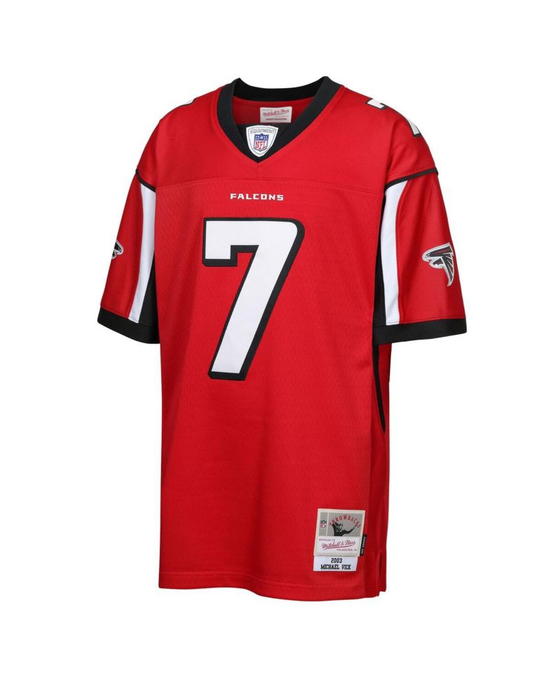 Big Boys and Girls Michael Vick Red Atlanta Falcons 2003 Legacy Retired Player Jersey