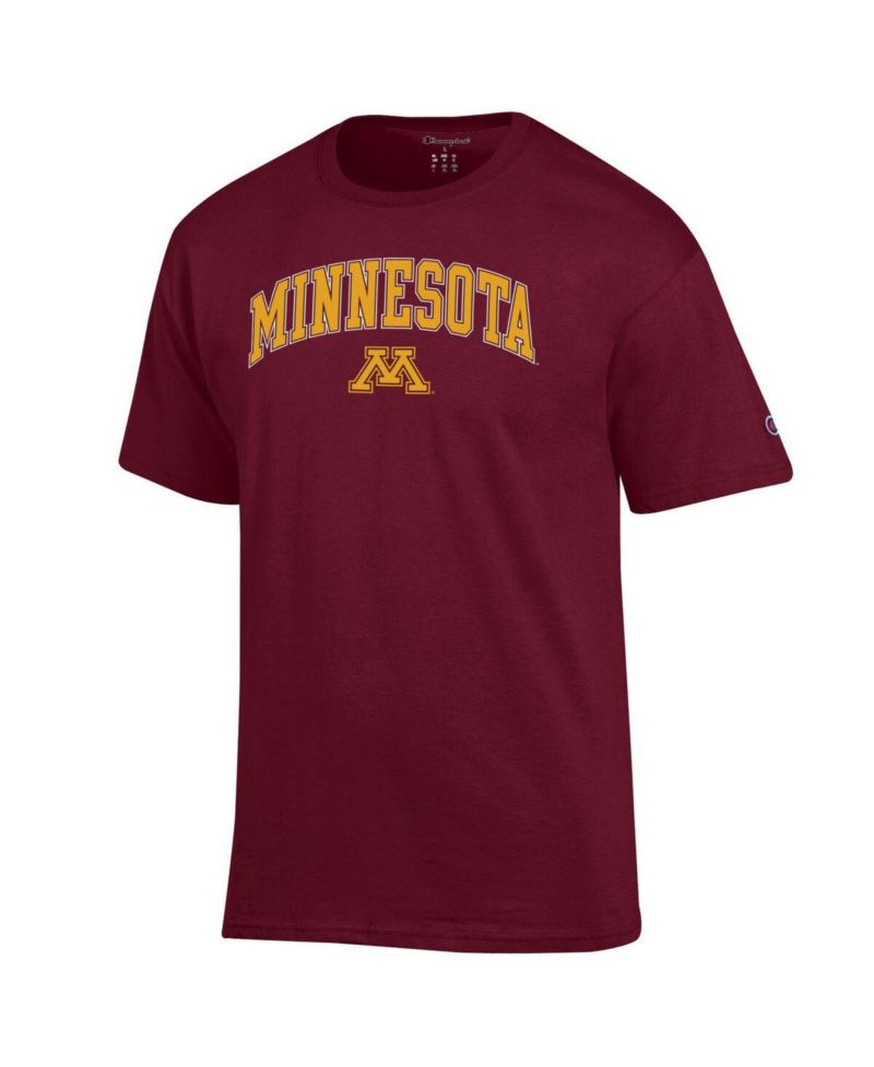 Men's Maroon Minnesota Golden Gophers Arch Over Logo T-Shirt
