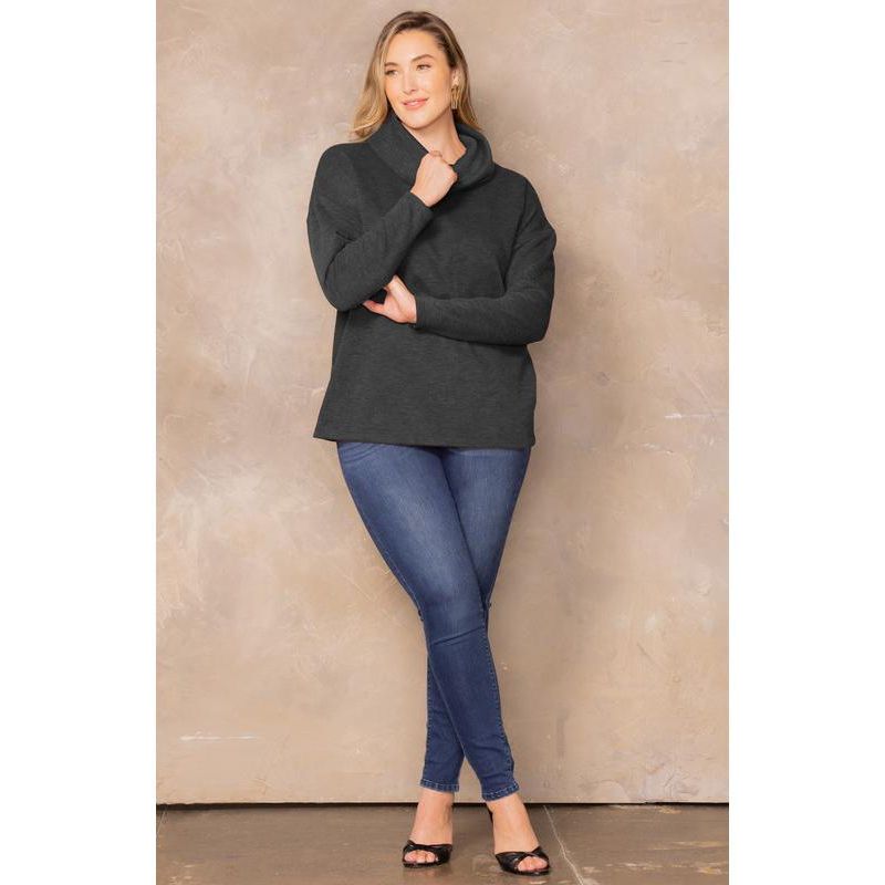 Plus Size Astrid Turtleneck Sweater