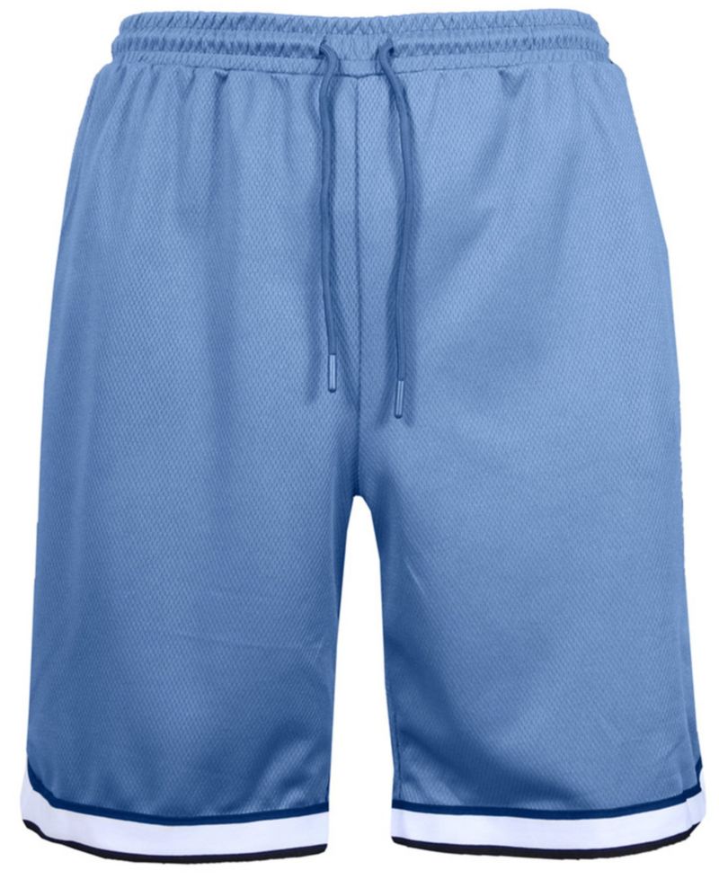 Men's Premium Active Moisture Wicking Workout Mesh Shorts with Trim
