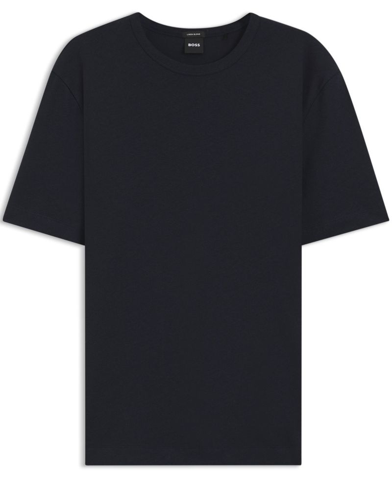 Men's Cotton Linen Regular-Fit T-Shirt