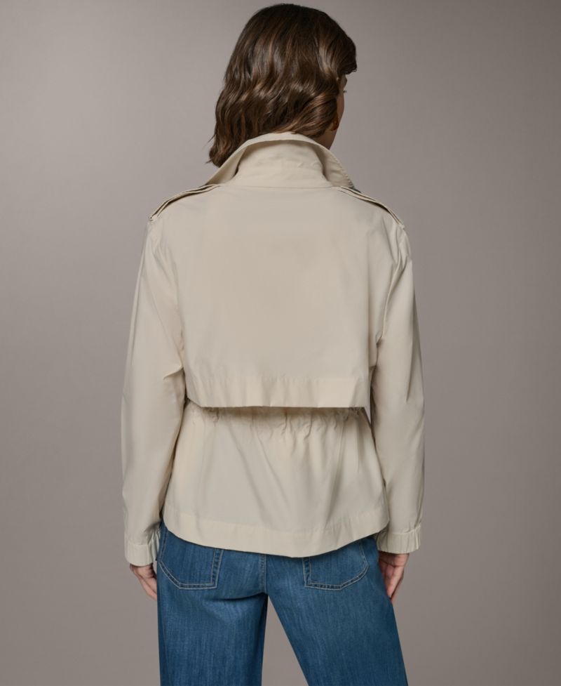 Women's Double-Breasted Flanged Jacket