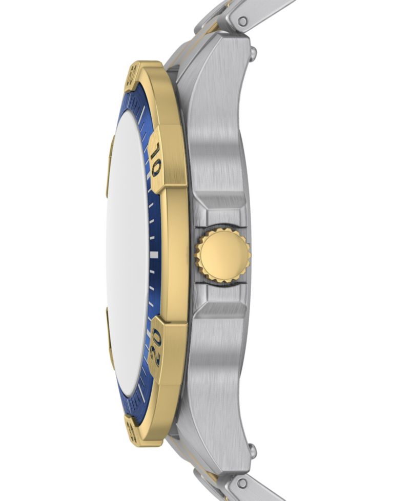 Men's Garrett Multifunction Two-Tone Stainless Steel Watch, 44mm