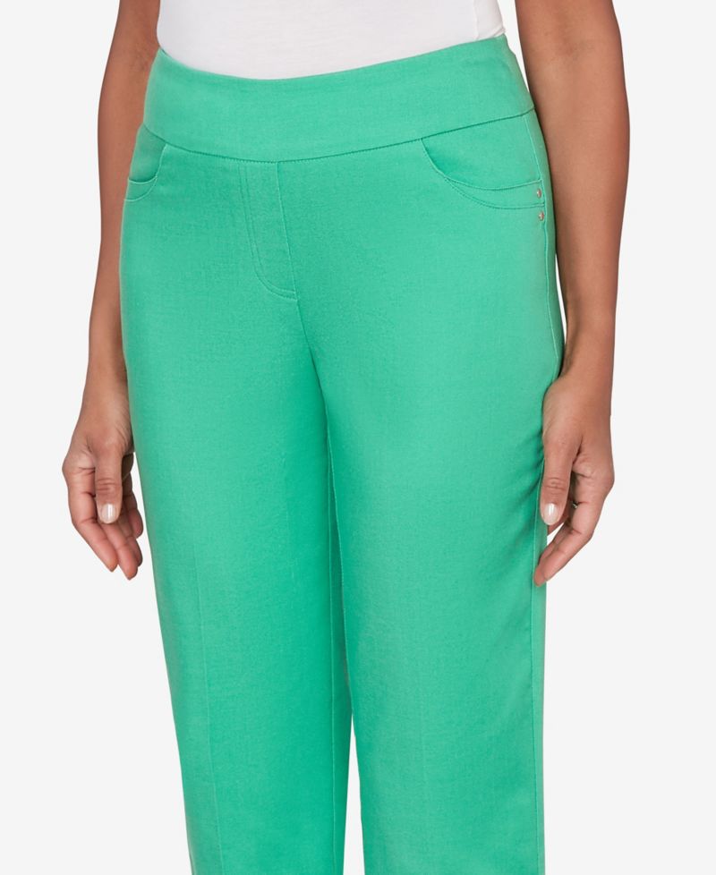 Women's Resort Living Smooth Waist Easy Pull- On Capri Pants