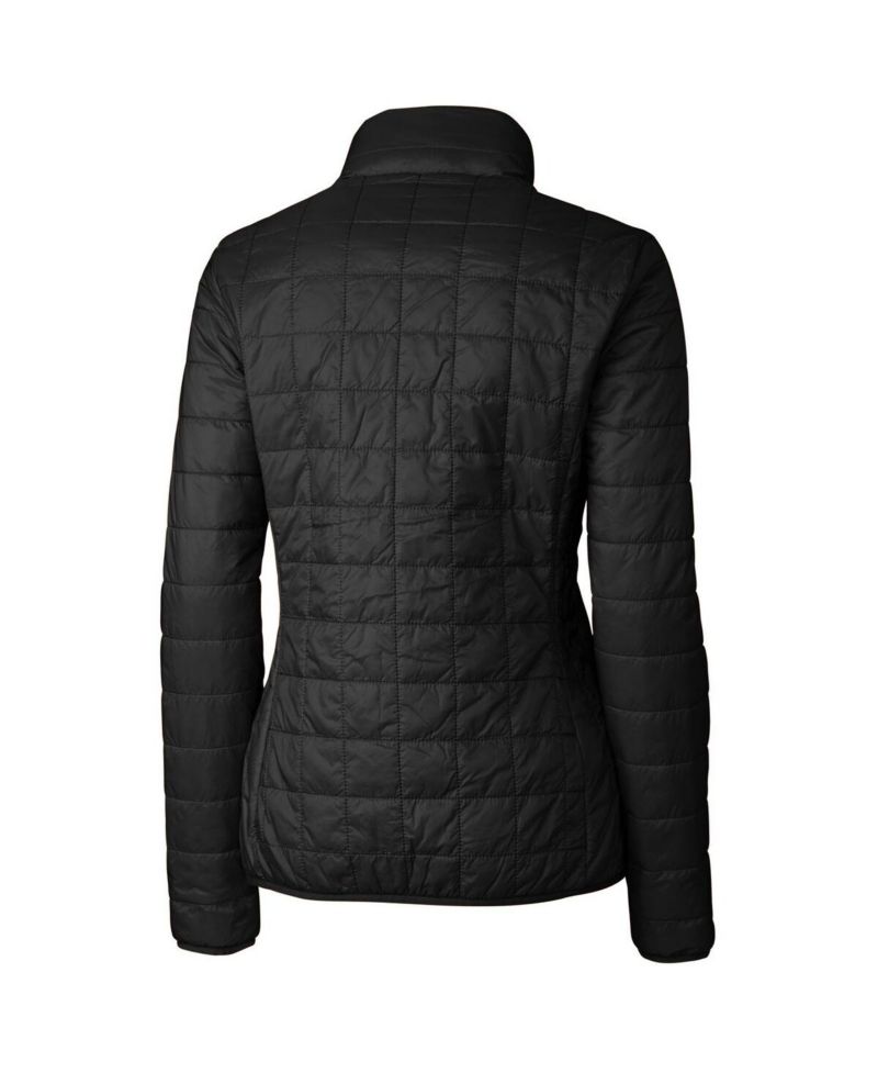 Women's Black San Francisco Giants Rainier PrimaLoft Eco Full-Zip Puffer Jacket