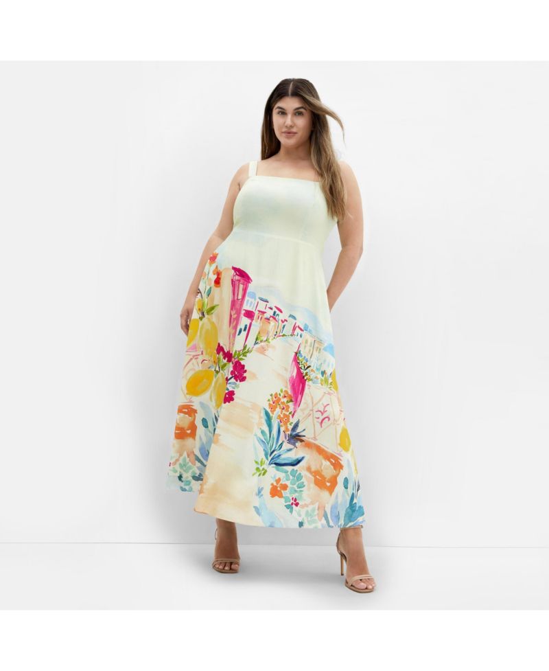 Women's Sorrento Print Maxi Dress