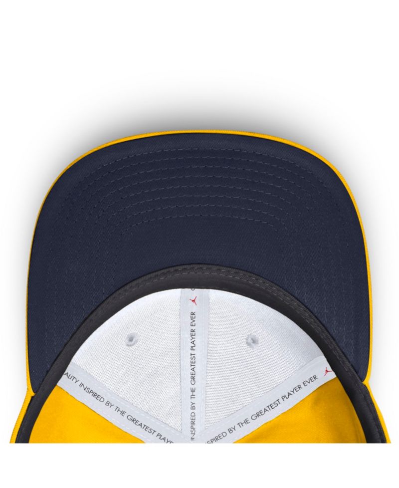 Men's Maize Michigan Wolverines Game Day Rise Swooshflex Hat