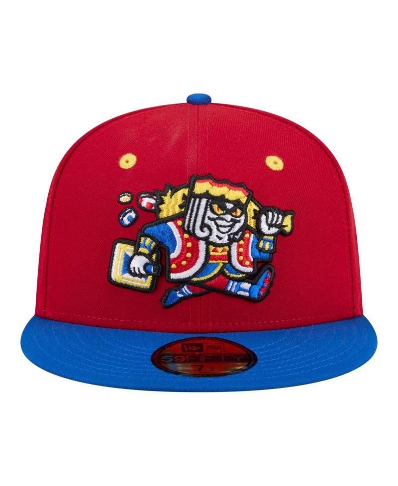 Men's Red/Blue Las Vegas Aviators Minor League Theme Nights 59FIFTY Fitted Hat
