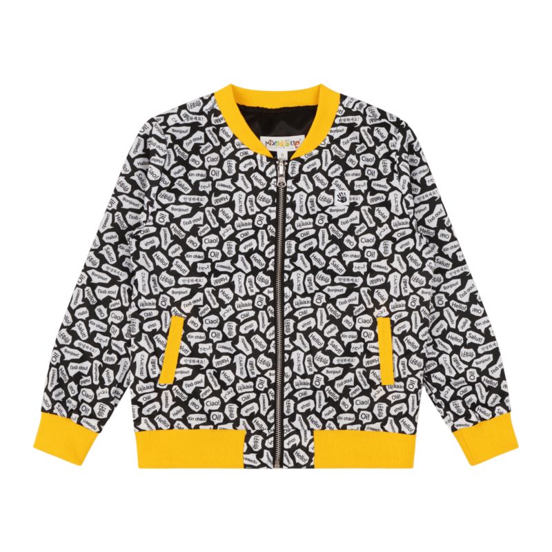 Girls Reversible Zip up Lightweight Bomber Jacket