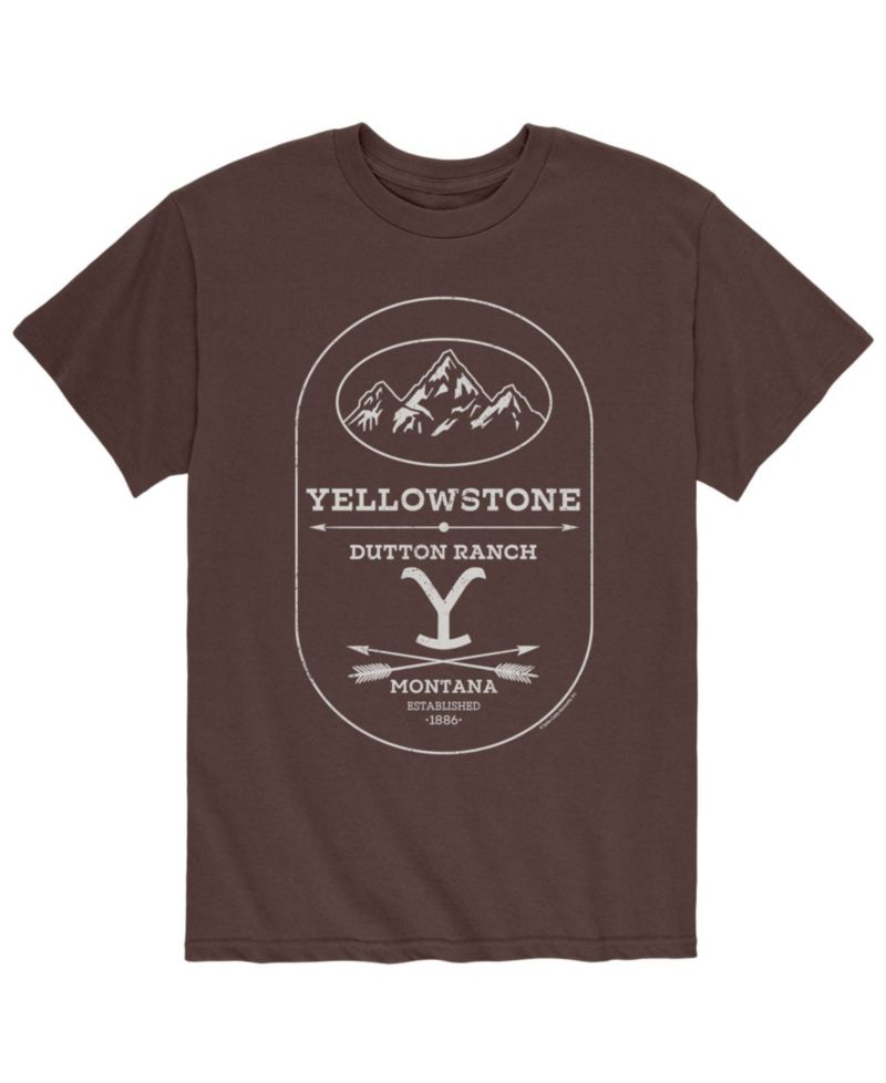 Men's Yellowstone Dutton Ranch Montana T-shirt
