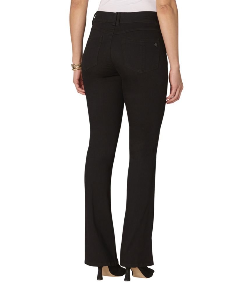 Petite "Ab"solution Luxe Touch Itty Bitty Bootcut Jeans