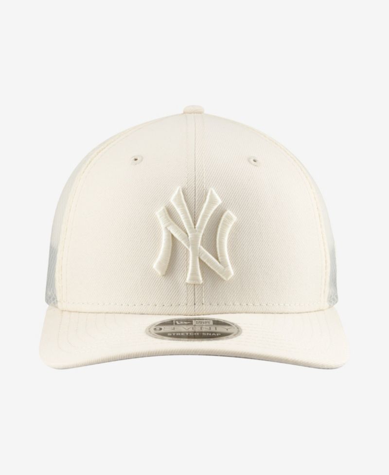 Men's Light Beige New York Yankees Color Pack COOLERA 9SEVENTY Trucker Adjustable Hat