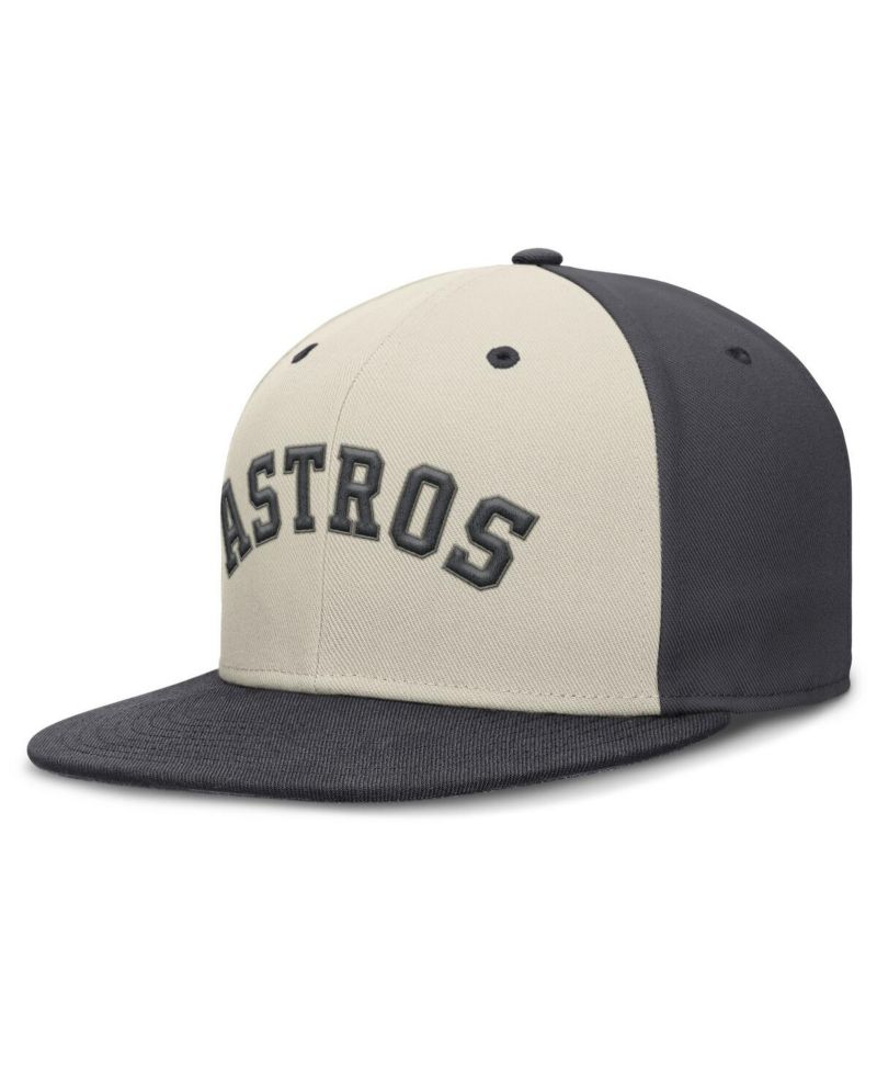 Men's Cream Houston Astros Dri-FIT True Fitted Hat