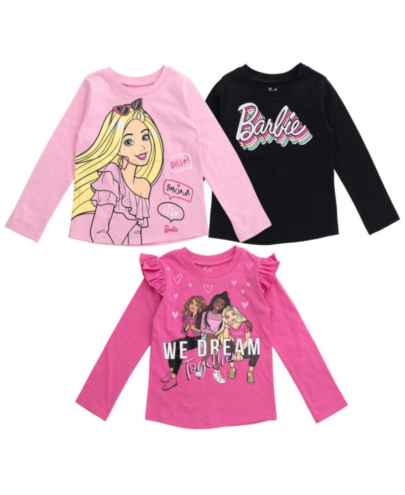 Little Girls 3 Pack T-Shirts