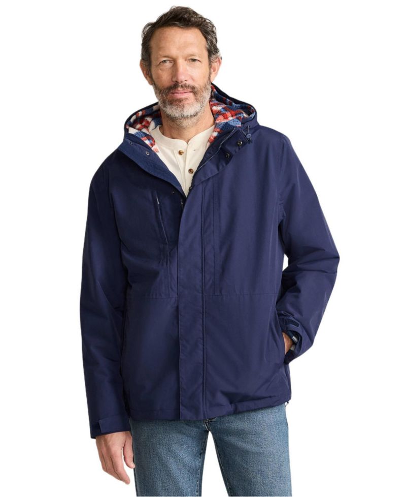 Men's Squall 3 in 1 High Pile Lined Jacket