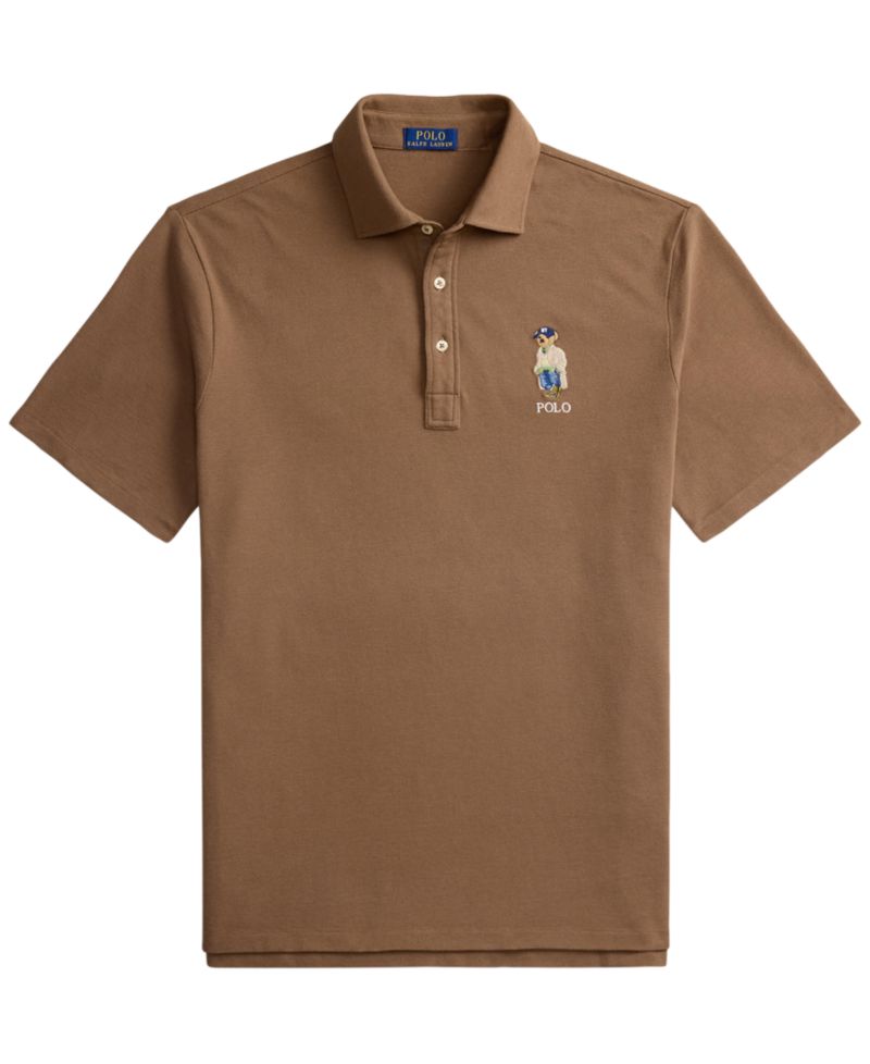 Men's Classic-Fit Polo Bear Mesh Polo Shirt