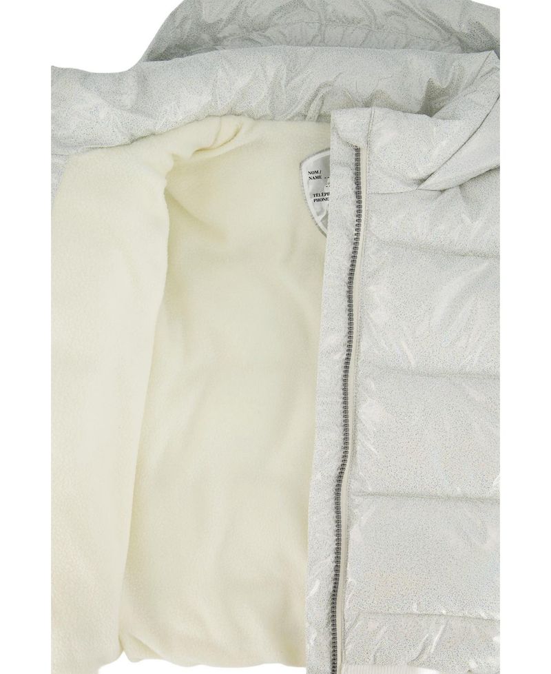 Little and Big Girl Winter Puffy Jacket Glitter