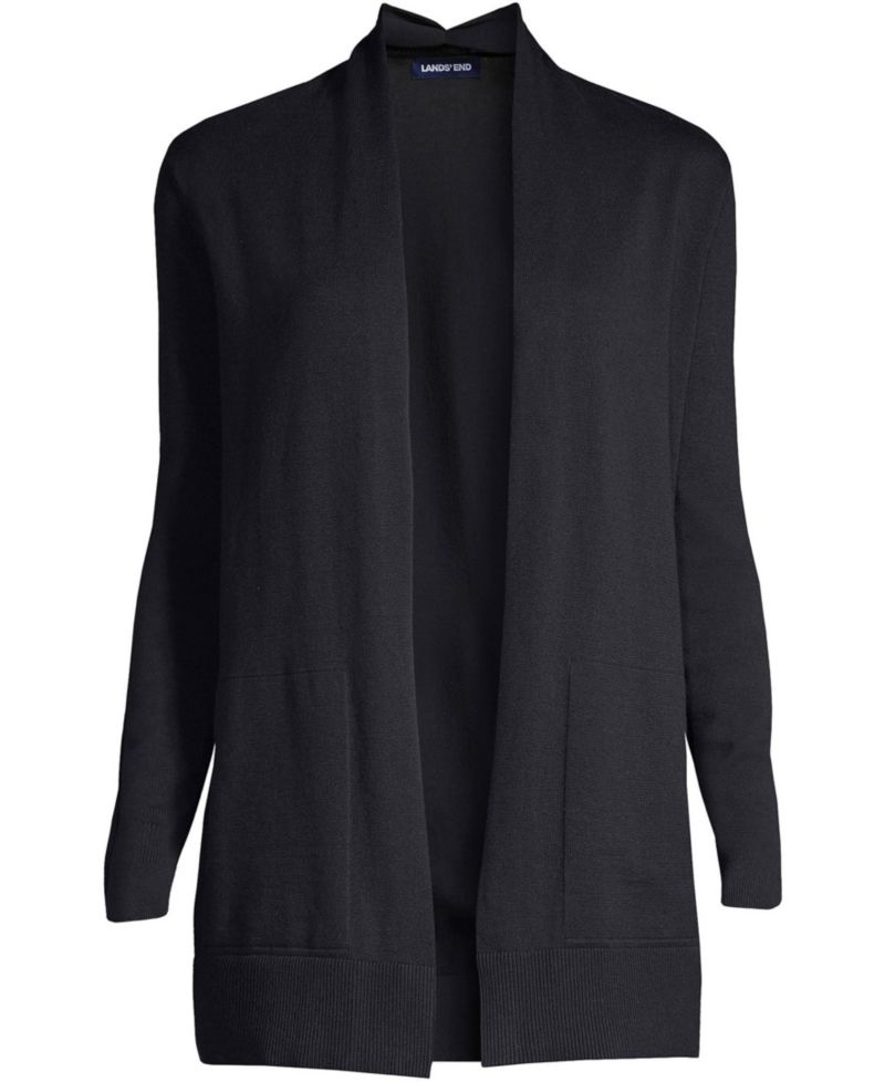 Women's Tall Long Sleeve Open Long Cardigan Sweater