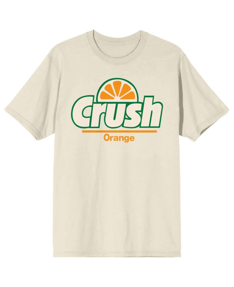 Men's Classic Logo Natural Short Sleeve Tee-Medium