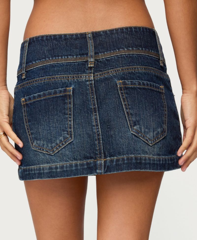 Women's Fatama Denim Mini Skirt