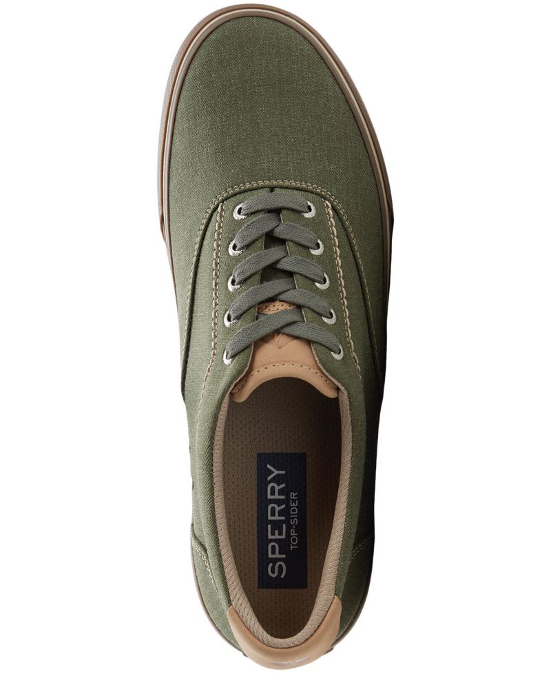 Men's Circular Vamp Round-Toe Sneakers