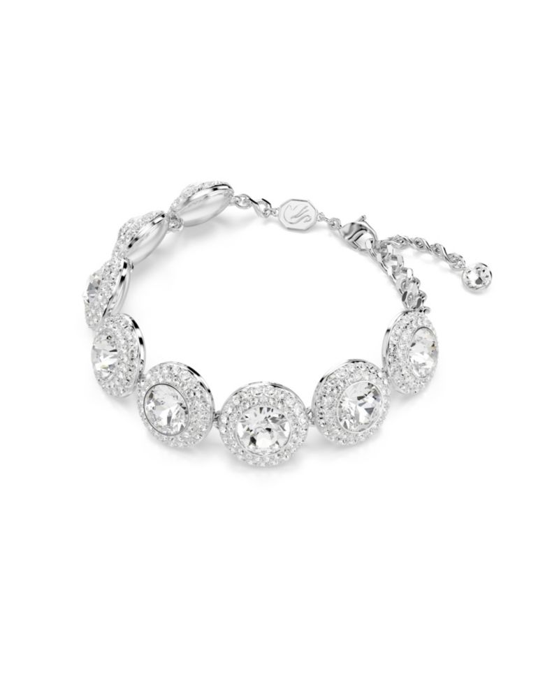 Swaroski Una Angelic Rhodium Plated Bracelet