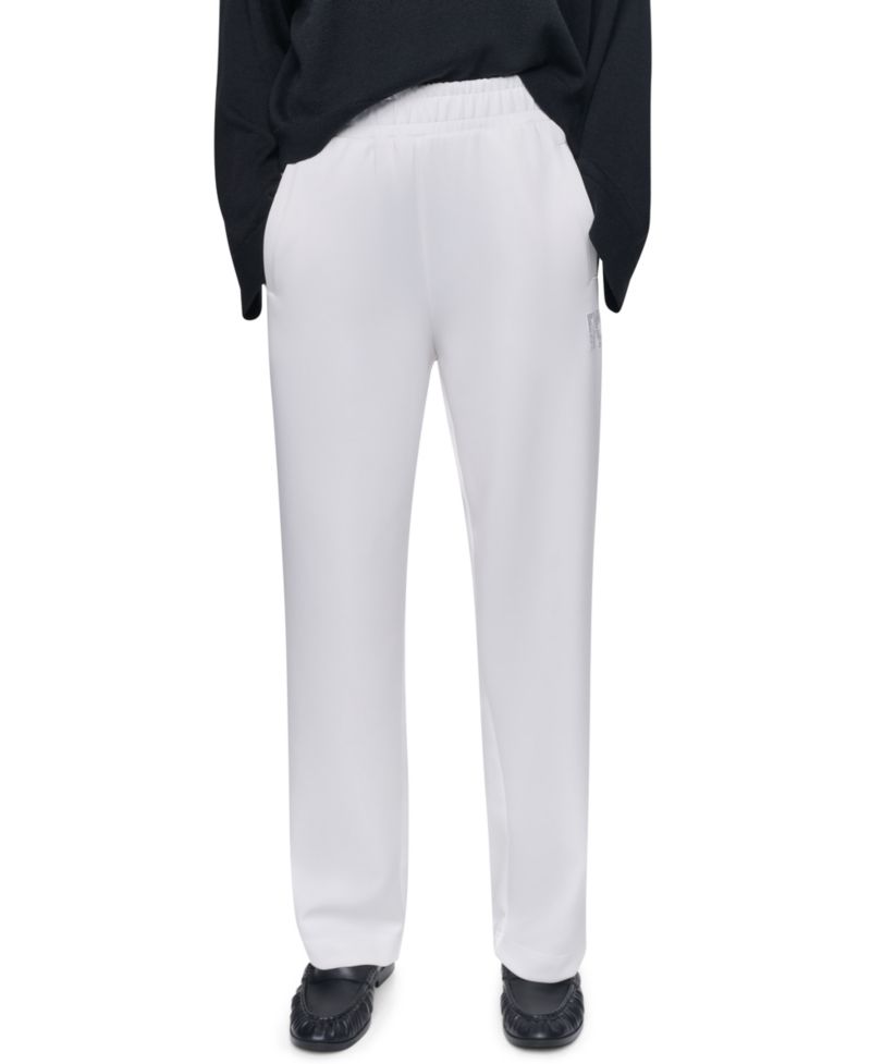 Women's Stack Logo Tapered Pull-On Knit Pant