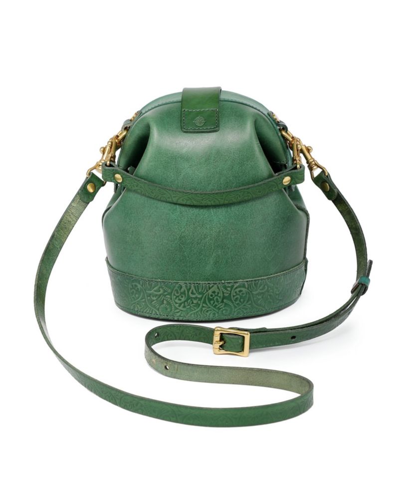 Doctor Mini Leather Bucket Crossbody Bag