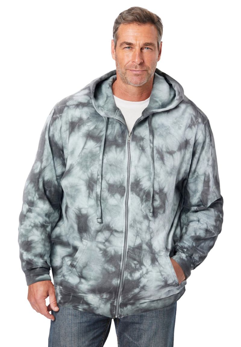 Men's Fleece Zip-Front Hoodie
