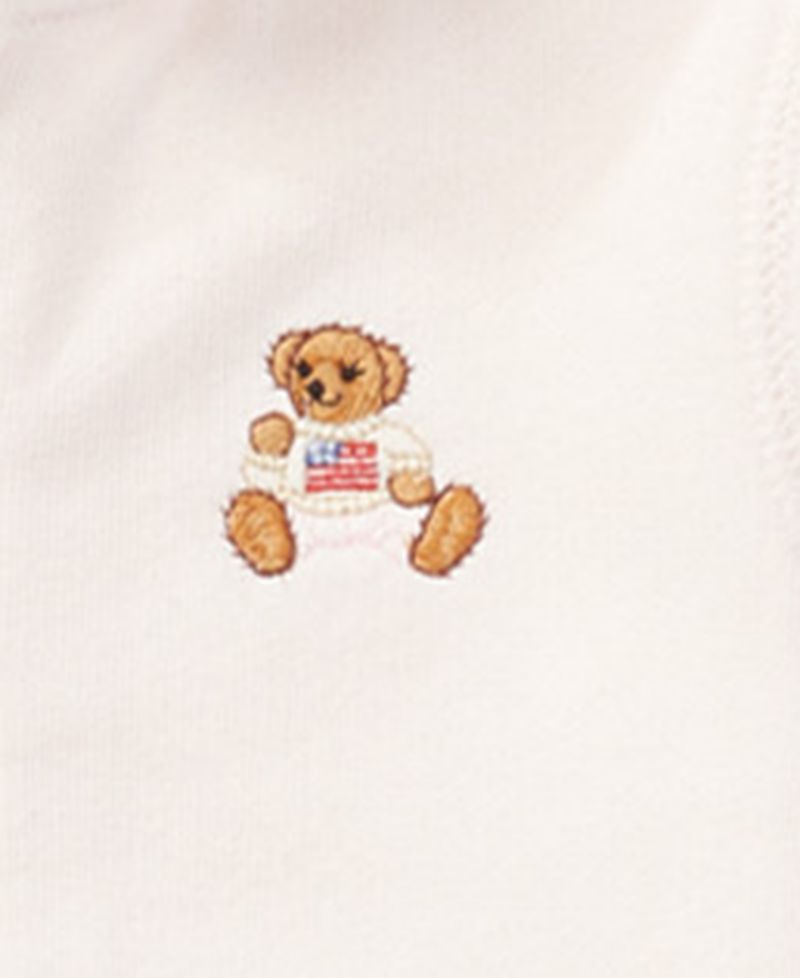 Baby Girls Bear Hoodie and Pants Set