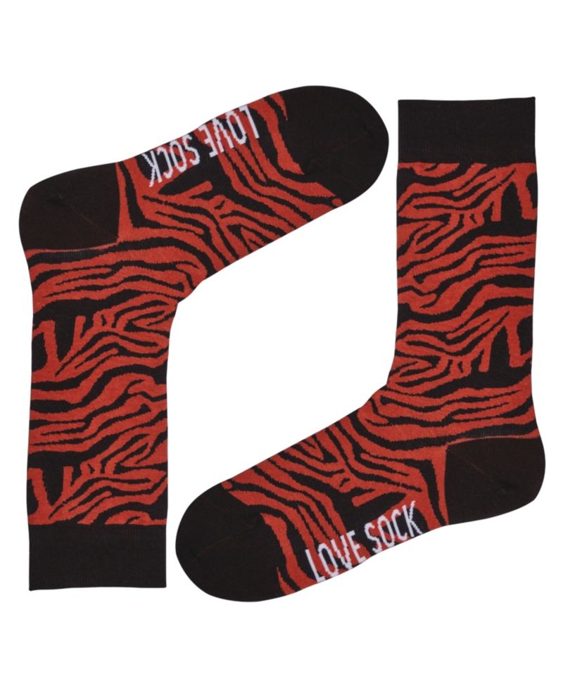 Tiger Cotton Women's Crew Socks