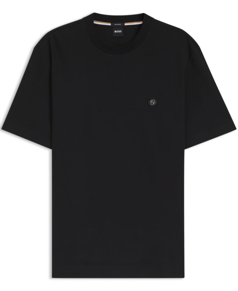 Men's Cotton Monogram Regular-Fit T-Shirt