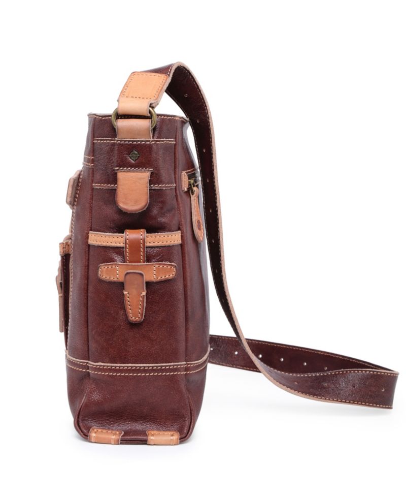 Women's Genuine Leather Leeds Castle Crossbody Bag